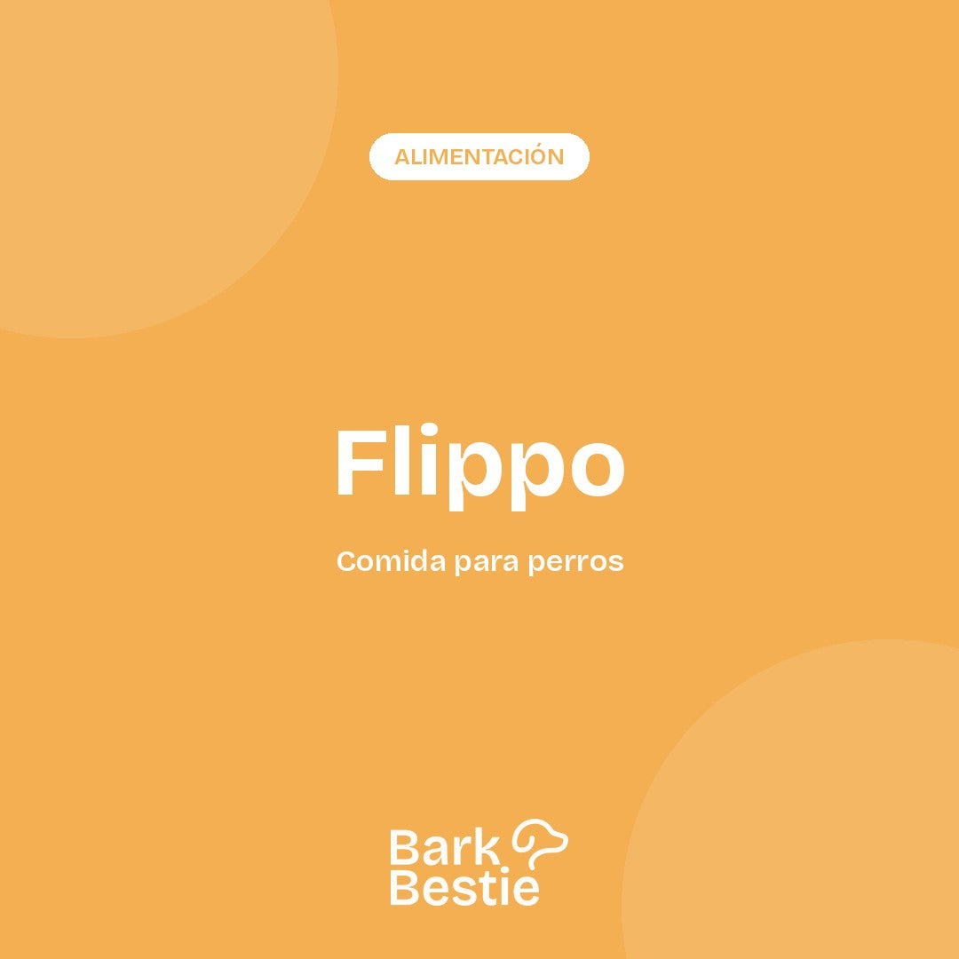 Portada de la ficha de Flippo, alimentación para perros
