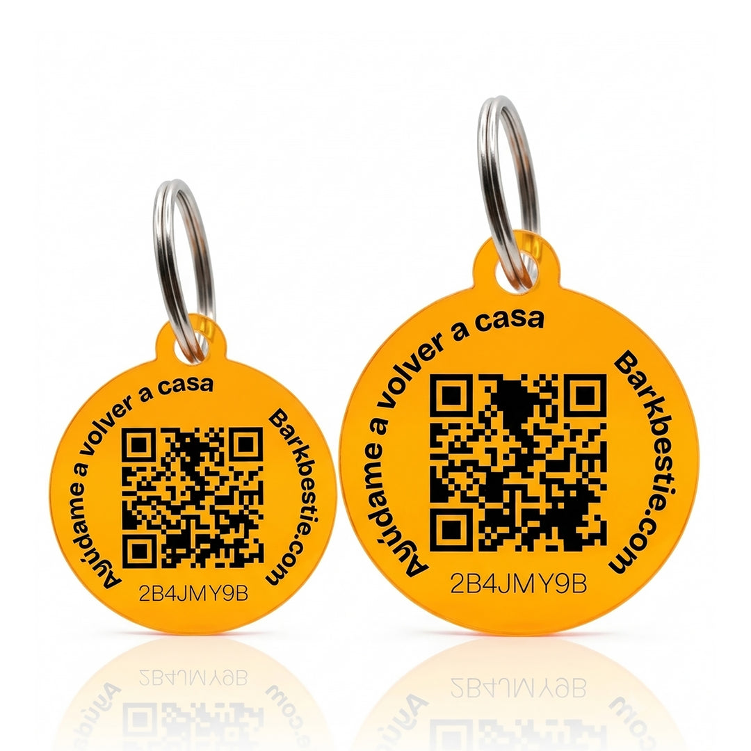 Chapa QR Pequeña Bark Bestie