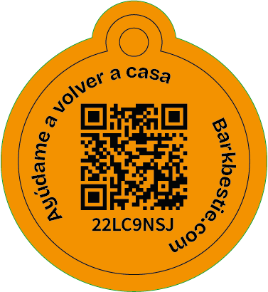 Chapa QR Bark Bestie
